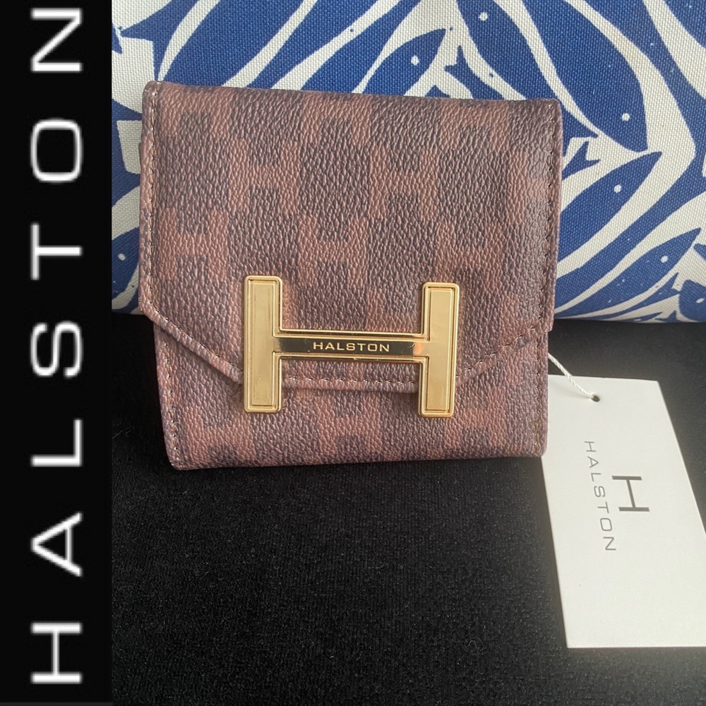 Brown Woman’s Wallet Halston